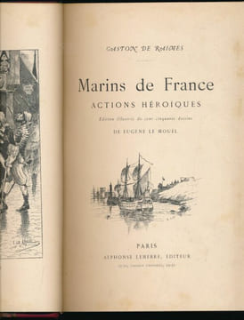 Marins de France. Actions héroïques . RAIMES Gaston de