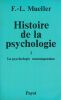 Histoire de la psychologie. 1. De l'antiquité à Bergson . MUELLER F. L 