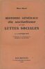 Histoire générale du socialisme et des luttes sociales. Complet en 5 volumes. BEER Max 