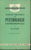Manuel pratique de psychologie expérimentale. FRAISSE Paul
