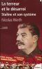 La terreur et le désarroi. Staline et son système. WERTH Nicolas