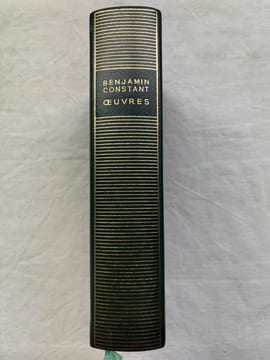 Oeuvres. CONSTANT Benjamin