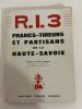 R-I-3. Francs-Tireurs et partisans de la Haute-Savoie. Collectif