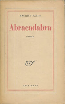 Abradadabra. SACHS Maurice