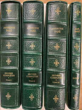 Oeuvres . PARE Ambroise