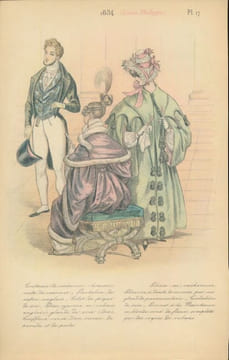 La mode pendant quarante ans de 1830 à 1870 . COLAS Louis