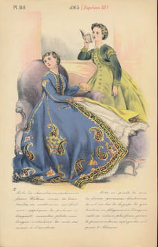 La mode pendant quarante ans de 1830 à 1870 . COLAS Louis