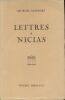 Lettres à Nicias . GROMORT Georges