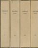Galien. Epitome en quatre parties. 4 volumes complet. GALIEN - Jean CHIEZE 