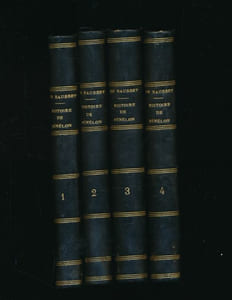 Histoire de Fénélon archevêque de Cambrai, composé sur les manuscrits originaux. 4 volumes complet