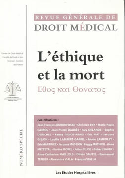 L'éthique et la mort . COLLECTIF
