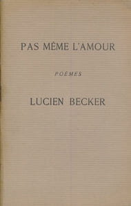Pas même l'amour