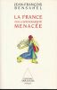 La France ou la souveraineté menacée. BENSAHEL Jean François