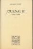 Journal III. 1968 - 1981. JULIET Charles 