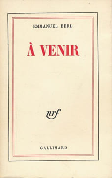 A venir. BERL Emmanuel