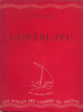 Contre-feu . BORNE Alain