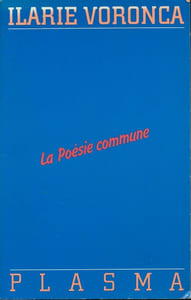 La poésie commune 