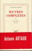 Oeuvres complètes. XI. Lettres écrites de Rodez 1945 - 1946. ARTAUD Antonin 