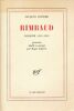 Rimbaud. Dossier 1905-1925. RIVIERE Jacques
