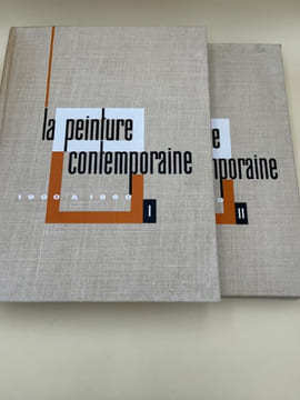 La peinture contemporaine de 1900 à 1960. Complet 2 volumes . BASCHET Roger