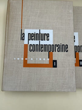 La peinture contemporaine de 1900 à 1960. Complet 2 volumes . BASCHET Roger