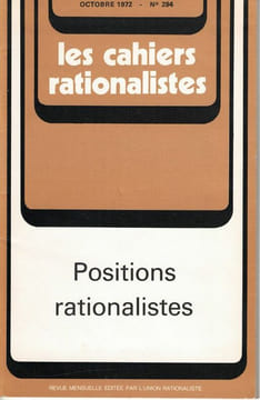 Les Cahiers Rationalistes . Rare réunion de 301 numéros . Collectif