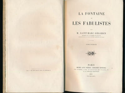 La Fontaine et les fabulistes