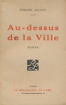 Au-dessus de la ville . JALOUX Edmond
