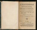 Calendrier Républicain, botanique et historique, en forme de dictionnaire . ARNAUD Jean-Baptiste 