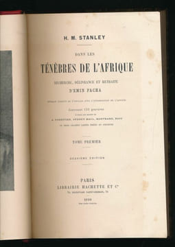 Dans les ténèbres de l'Afrique. Recherches, délivrance et retraite d'Emin Pacha . STANLEY H.M.