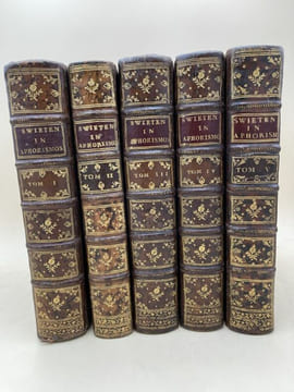 Commentaria in Hermanni Boerhaave Aphorismos, de cognoscendis et curandis morbis. BOERHAAVE Herman - SWIETEN Gerard van