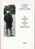 Carnet Louis Guillaume. Le poème en prose en question. 35-36. GUILLAUME Louis ] REVUES LITTERAIRES