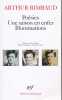 Poésies. Une saison en enfer. Illuminations. RIMBAUD Arthur 