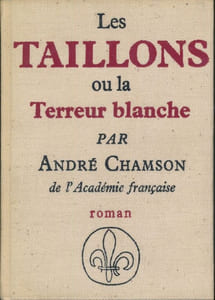 Les taillons ou la terreur blanche
