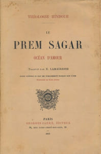 Le Prem Sagar. Océan d'amour 