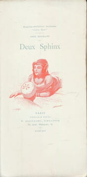 Deux sphinx. HERMANT Abel