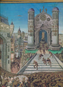 Histoire de la destruction de Troyes la Grant. Reproduction du Manuscrit : Bibliothèque Nationale Nouvelle acquisitions Françases 24920