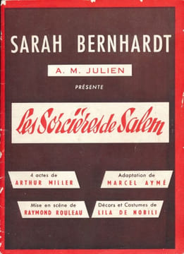 Les sorcières de Salem . BERNHARDT Sarah