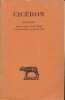 Discours. Seconde action contre Verrez. Livre quatrième. Les oeuvres d'art . CICERON