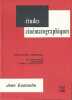 Études cinématographiques n° 153 - 155. Jean Eustache. COLLECTIF