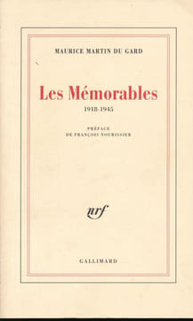 Les Mémorables; 1918 - 1945 . MARTIN du GARD Roger 