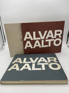 Alvar Aalto. Das gesamtwerk. L'oeuvre complet. The complete work. 3 volumes