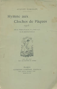 Hymne aux cloches de Pâques. 1915