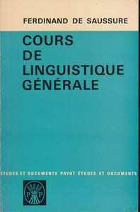 Cours de linguistique générale