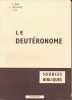 Le Deuteronome. BUIS Pierre - LECLERCQ  Jacques