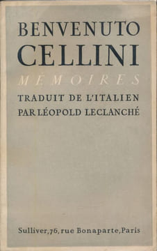 Mémoires. CELLINI Benvenuto