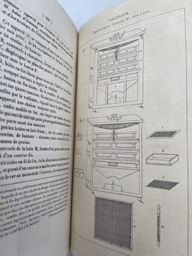 Annales de la société séricicole, fondée en 1837, pour l'amélioration et la propagation de l'industrie de la soie en France. 1837 - 1851. 11 volumes. ...