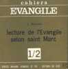 Lecture de l'Evangile selon saint Marc. DELORME J 