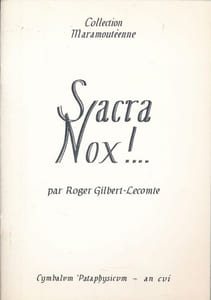 Sacra Nox!..