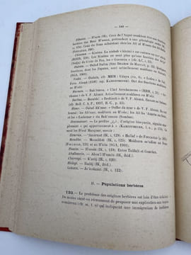 Le Maroc dans les premières années du XVIe siècle. Tableau géographique d'après Léon L'Africain. MASSIGNON Louis